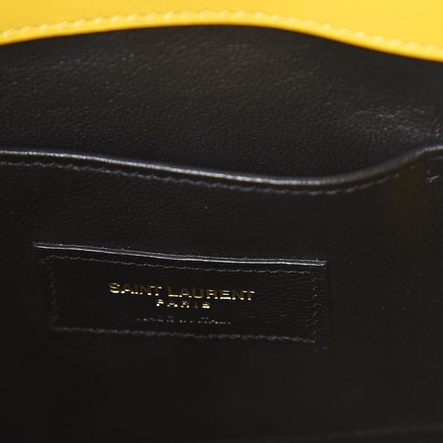 Calfskin Baby Sac De Jour Yellow