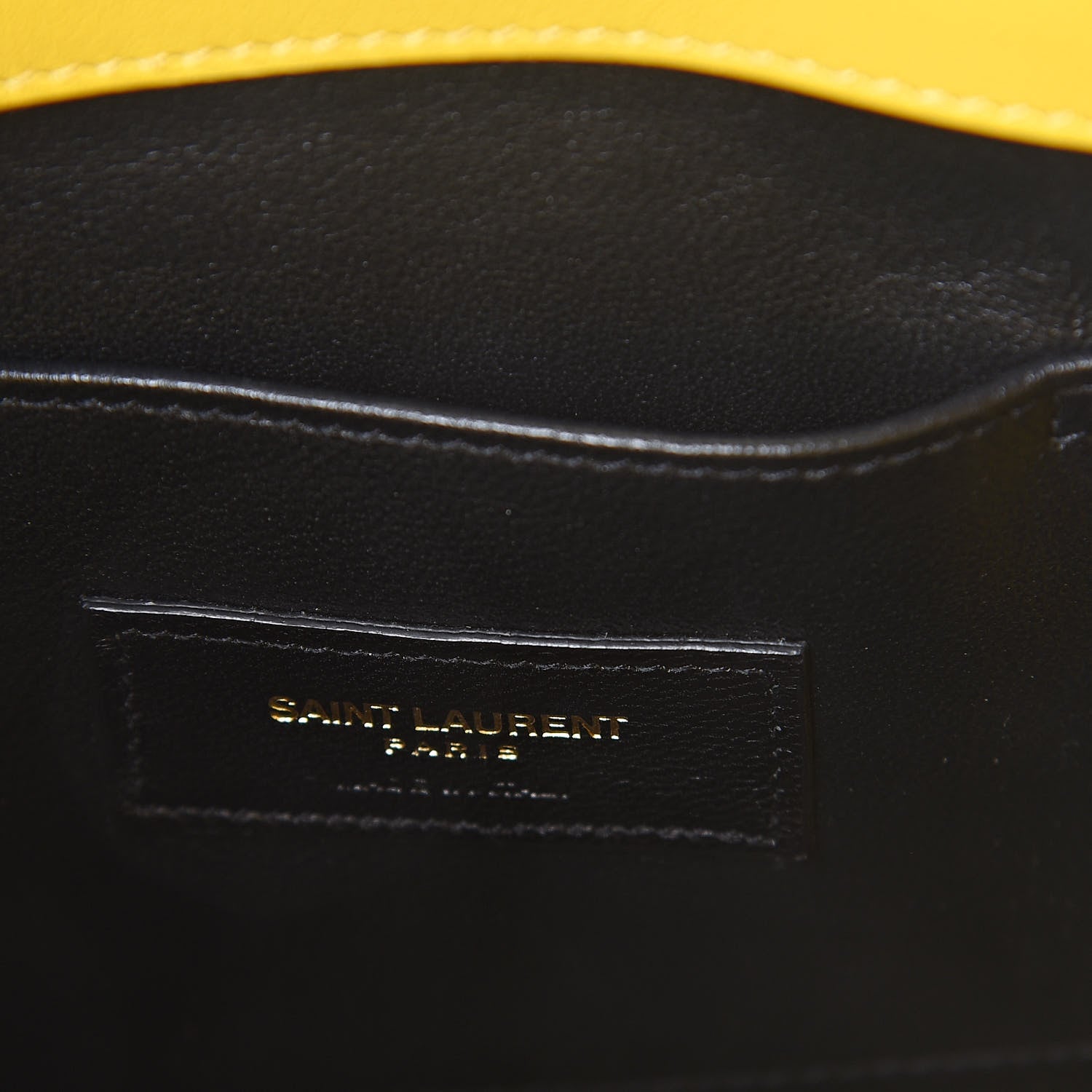 Saint Laurent Calfskin Baby Sac De Jour Yellow 6 of 9