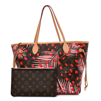 Louis Vuitton Monogram Jungle Dots Neo Neverfull MM Sugar Pink Poppy 1 of 11