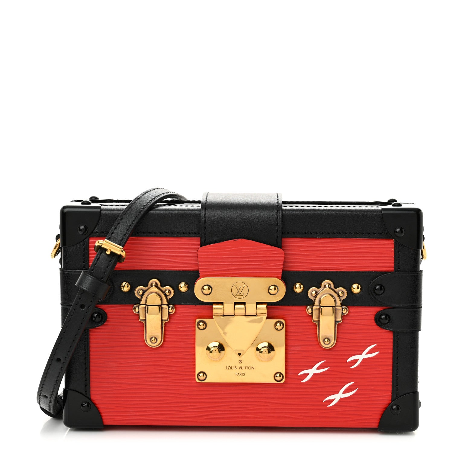 Louis Vuitton Epi Petite Malle Coquelicot 1 of 11