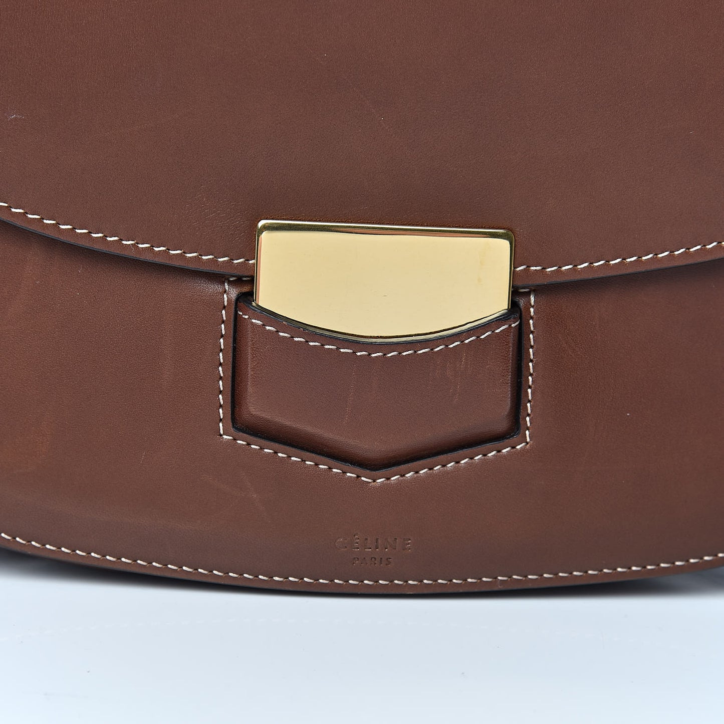 Supersoft Calfskin Medium Trotteur Chestnut