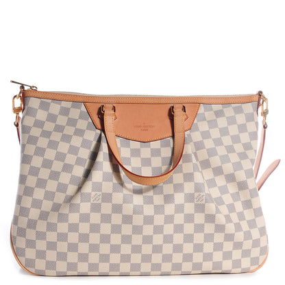 Louis Vuitton Damier Azur Siracusa GM 1 of 7