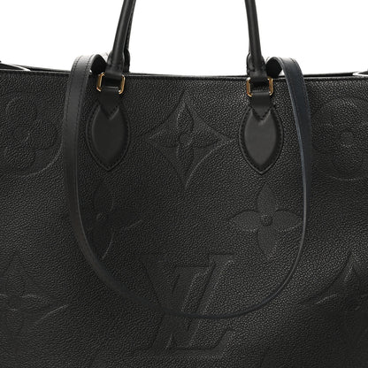 Louis Vuitton Empreinte Monogram Giant Onthego GM Black 6 of 9