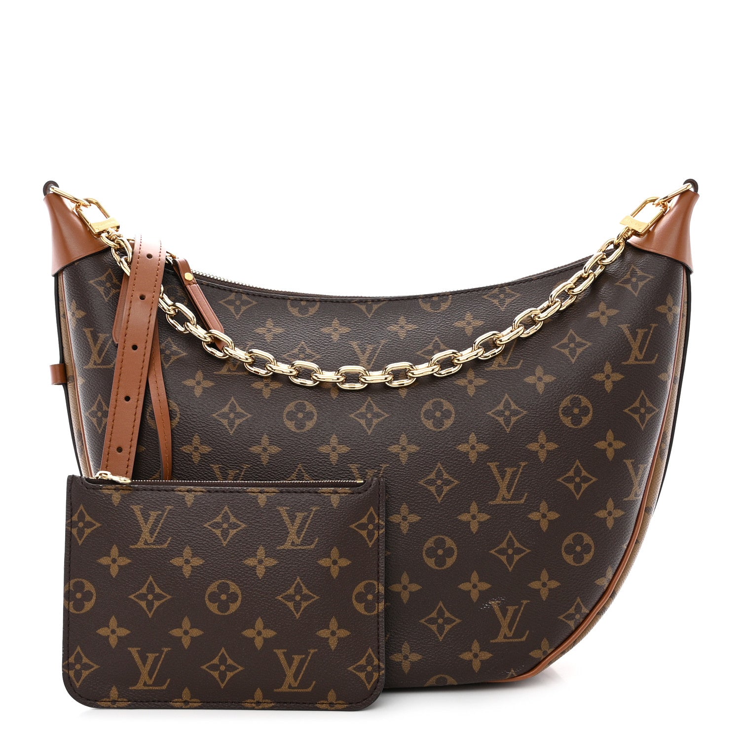 Louis Vuitton Reverse Monogram Loop Hobo 3 of 10