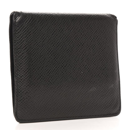 Louis Vuitton Taiga Porte Billets 3 Cartes Billfold Wallet Coin Case Ardoise 3 of 6