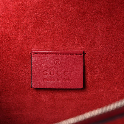 Gucci GG Supreme Monogram Small Dionysus Shoulder Bag Red 6 of 16