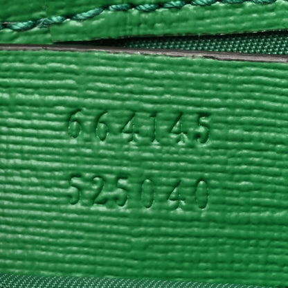 Gucci Monogram GG Childrens Messenger Bag Green 7 of 10