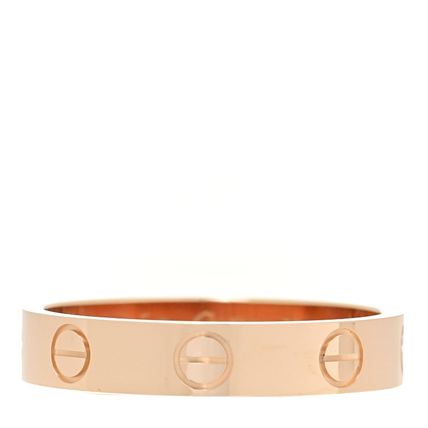 Cartier 18K Pink Gold 3.5mm LOVE Wedding Band Ring 52 6 1 of 5