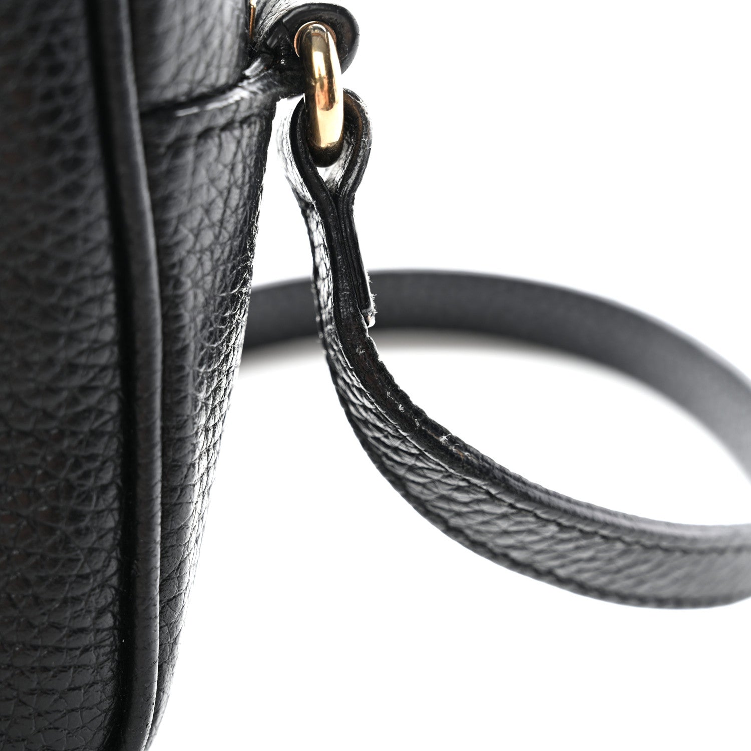 Gucci Pebbled Calfskin Small Soho Disco Bag Black 12 of 15