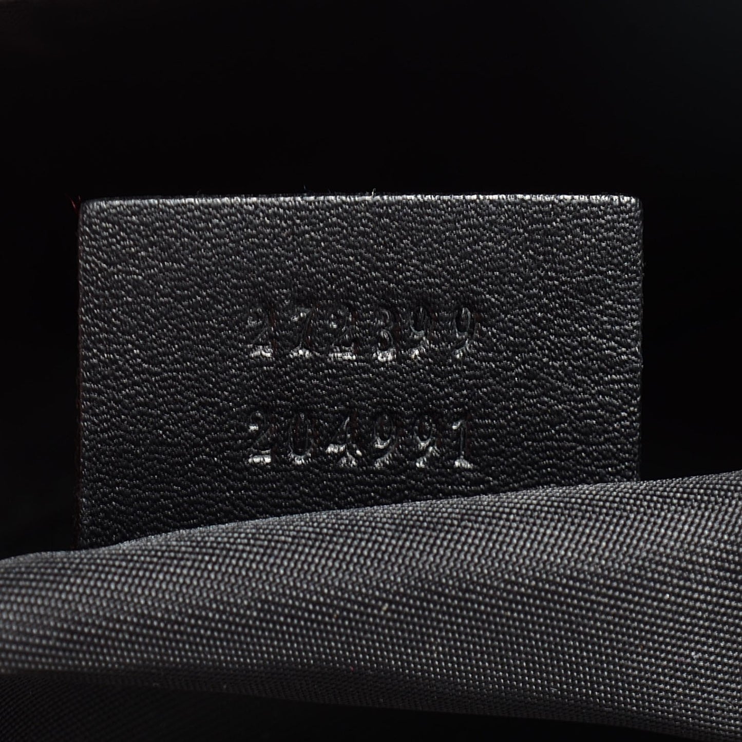 Nylon Monogram Medium Abbey Tote Black