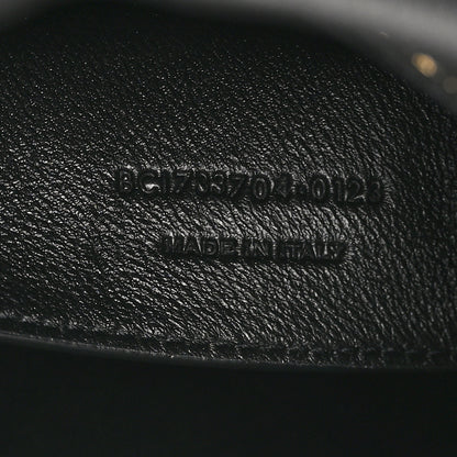 Saint Laurent Lambskin Quilted Monogram Medium Solferino Satchel Black 9 of 12