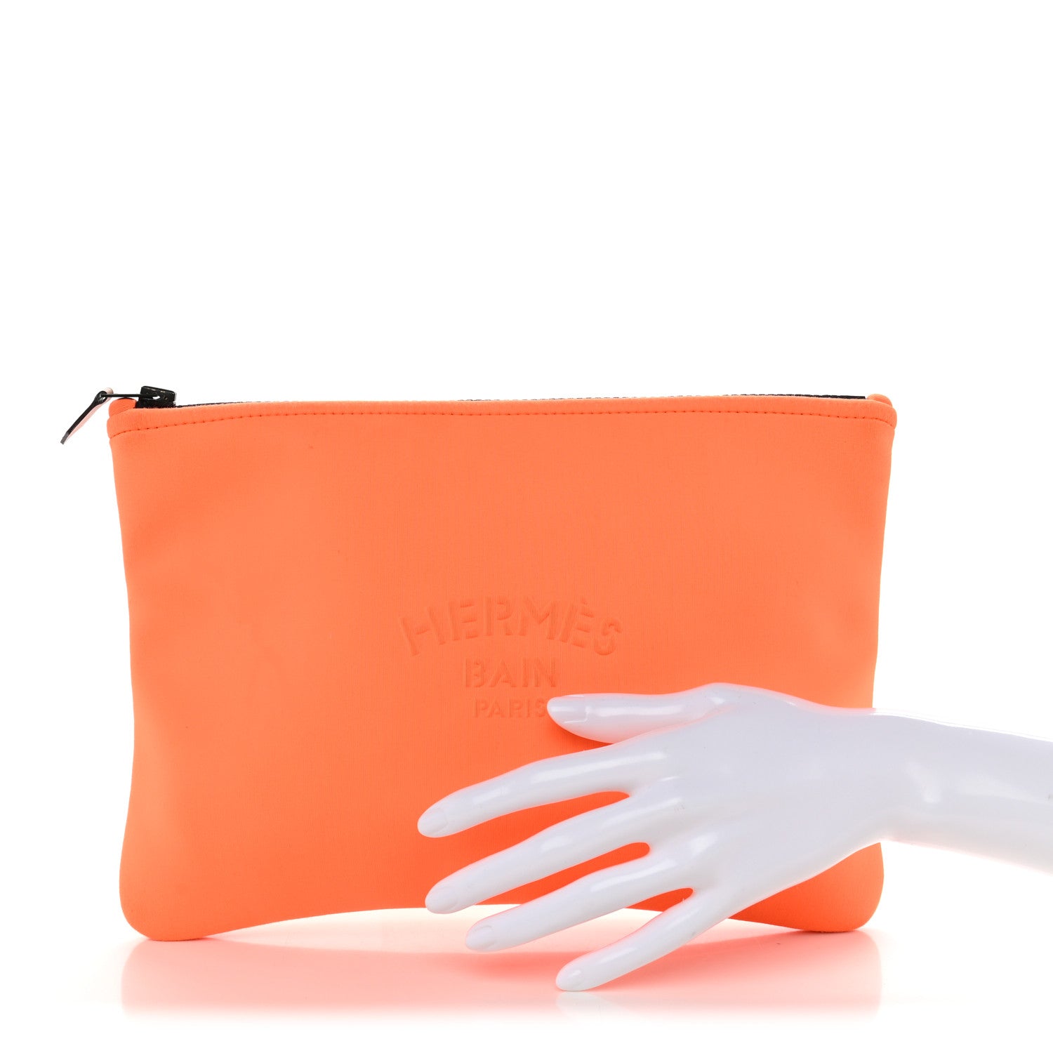 Hermes Neoprene Neobain Case Vermillion 1972086 – FASHIONPHILE