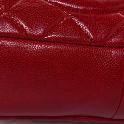 Chanel Caviar Quilted Timeless CC Soft Tote Red 11 of 16