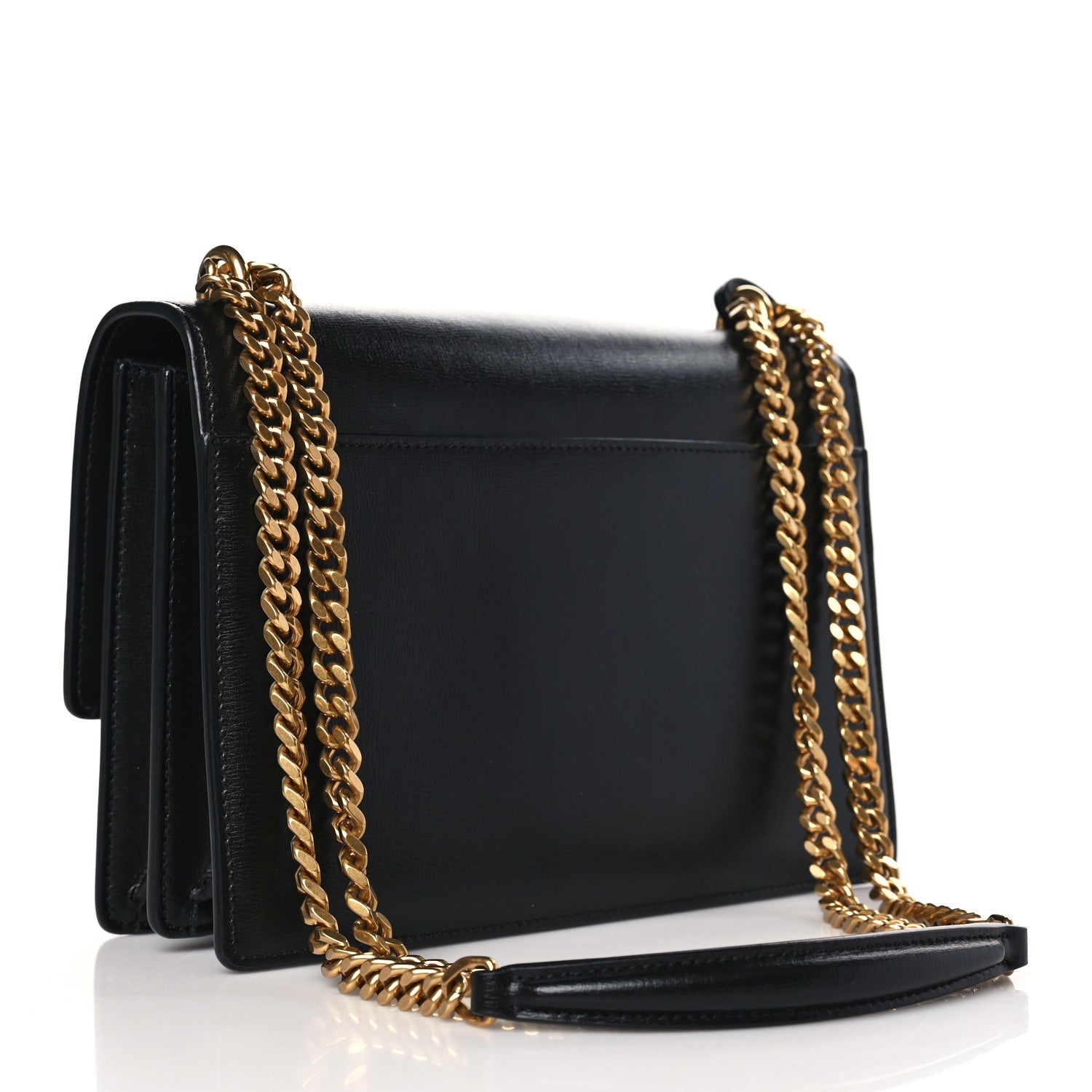 Saint Laurent Calfskin Medium Monogram Sunset Black 3 of 8
