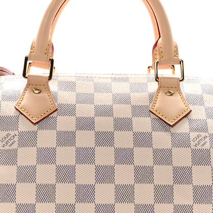 Louis Vuitton Damier Azur Speedy Bandouliere 30 7 of 9