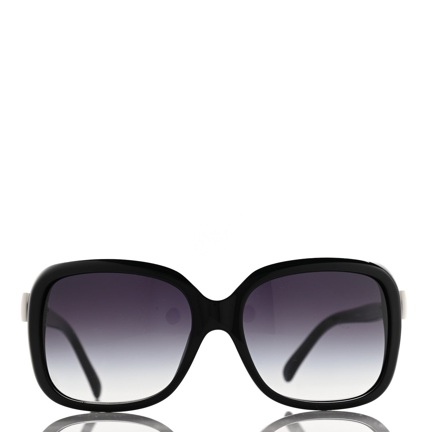 Chanel Acetate CC Bow Sunglasses 5171 Black White 2 of 8
