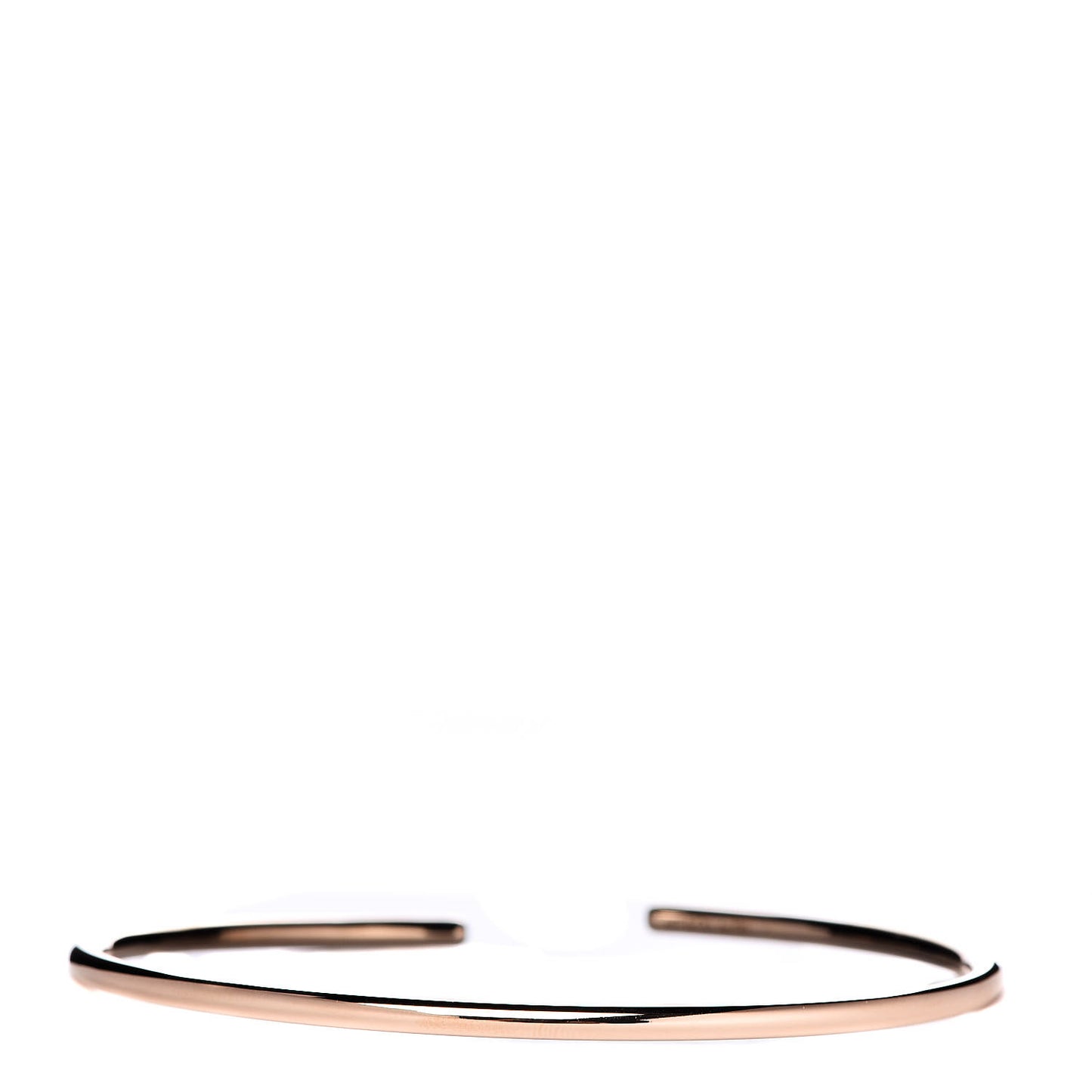 18K Rose Gold Diamond Metro Wire Bracelet
