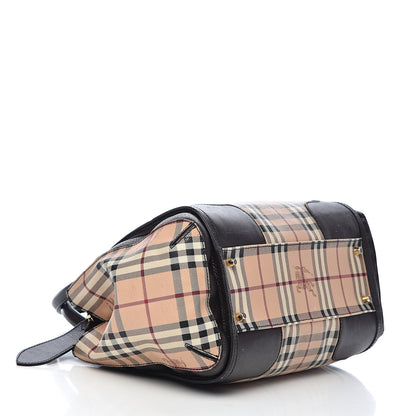 Burberry Haymarket Check Small Gladstone Chocolate 4 of 24