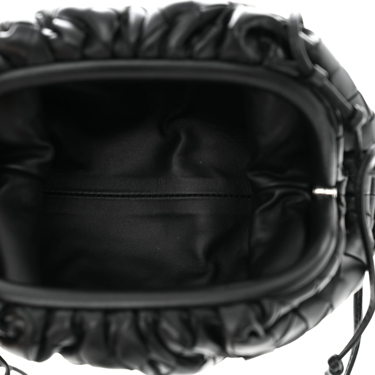 Nappa Intrecciato The Mini Pouch Black