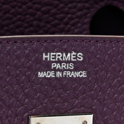 Hermes Togo Birkin 35 Ultraviolet 6 of 11