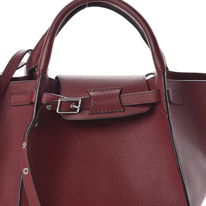 Celine Supple Grained Calfskin Small Big Bag Wine 7 of 9