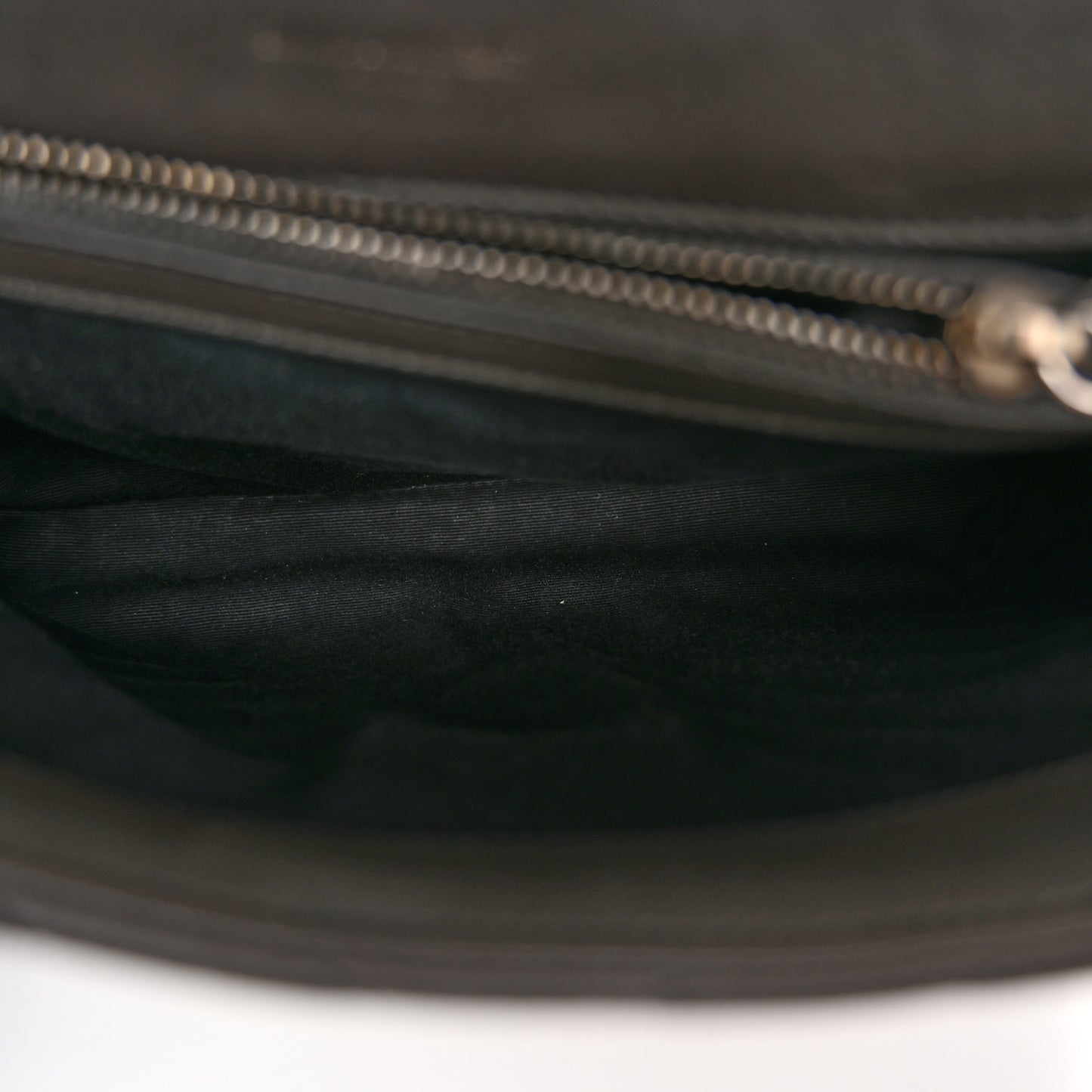 Sheepskin Matelasse Chevron Monogram Medium College Bag