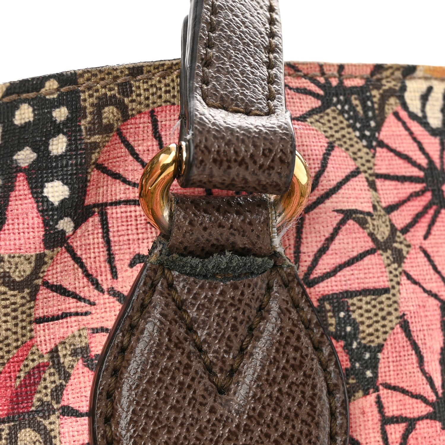 Gucci Soft GG Supreme Monogram Bengal Medium Crossbody Tote Beige Pink 17 of 20
