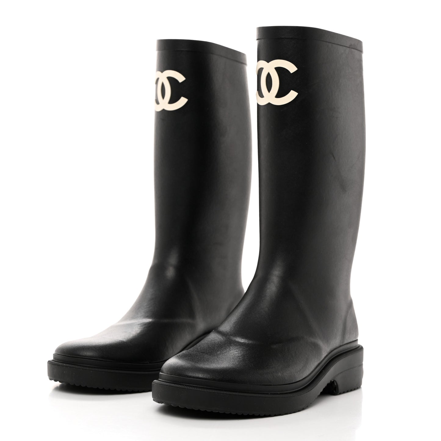 Caoutchouk CC High Boots 36 Black
