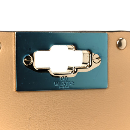 Valentino Garavani Nappa Medium Rockstud Spike Shoulder Bag Soft Noisette 7 of 10