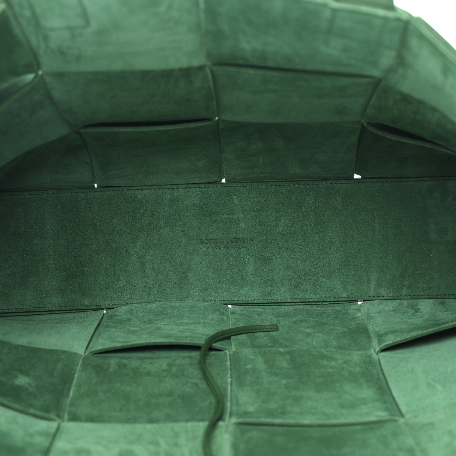 Bottega Veneta Nappa Maxi Intrecciato Large Arco Tote Green