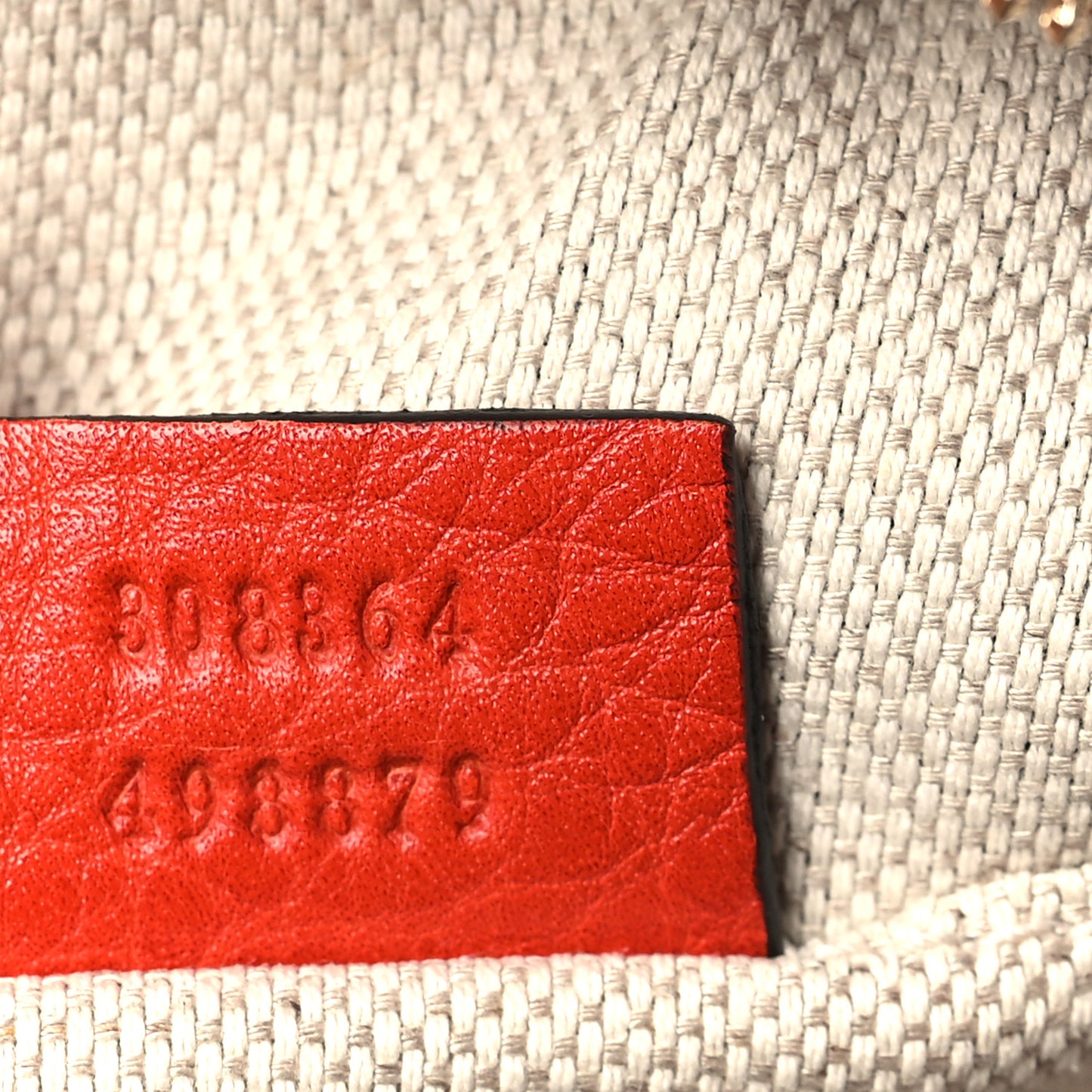 Pebbled Calfskin Small Soho Disco Bag Vibrant Red