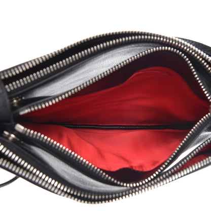 Celine Lambskin Small Trio Crossbody Bag Black 5 of 11