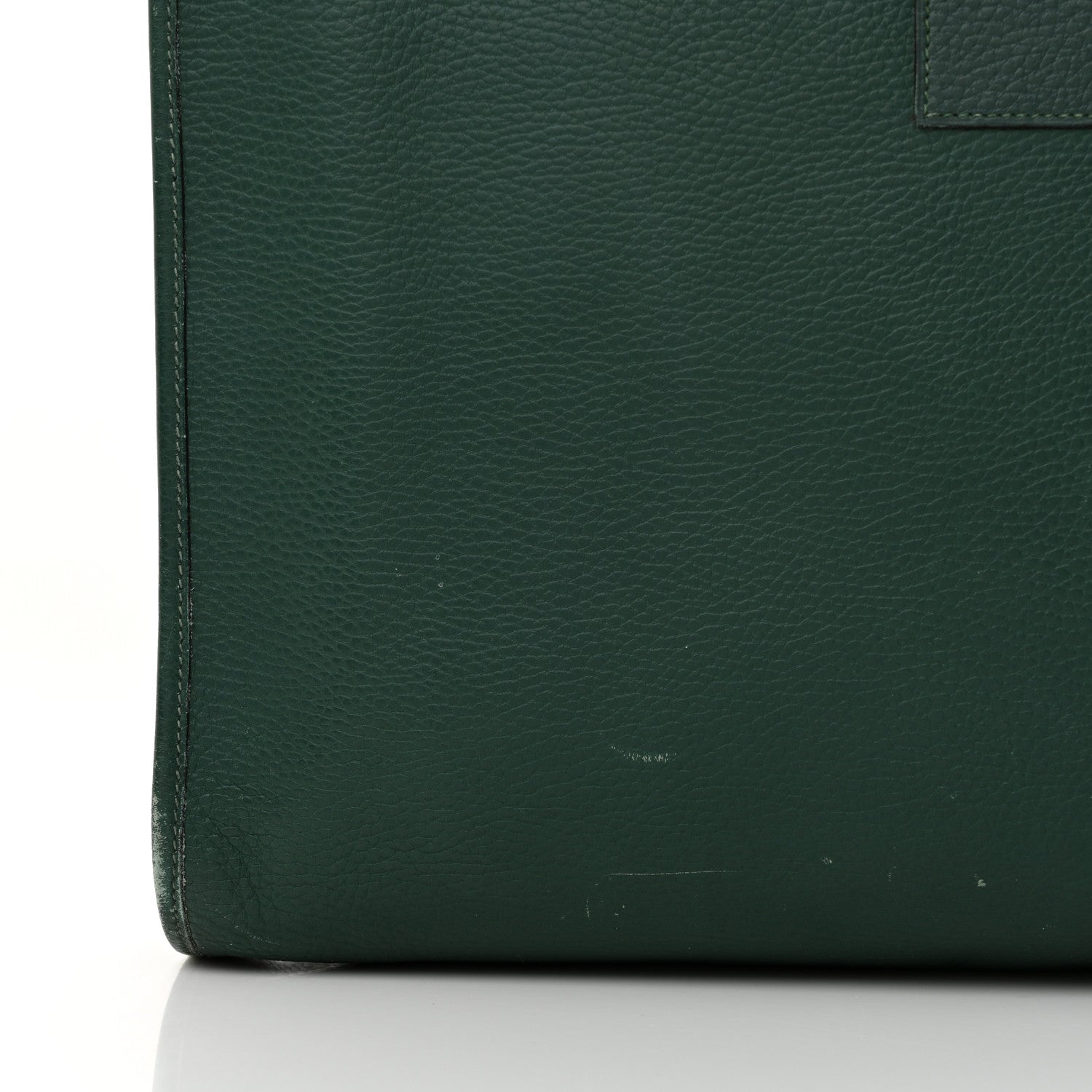 Hermes Kaba Taurillon Clemence Tote Vert Clair 16 of 24