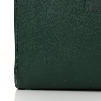Hermes Kaba Taurillon Clemence Tote Vert Clair 16 of 24