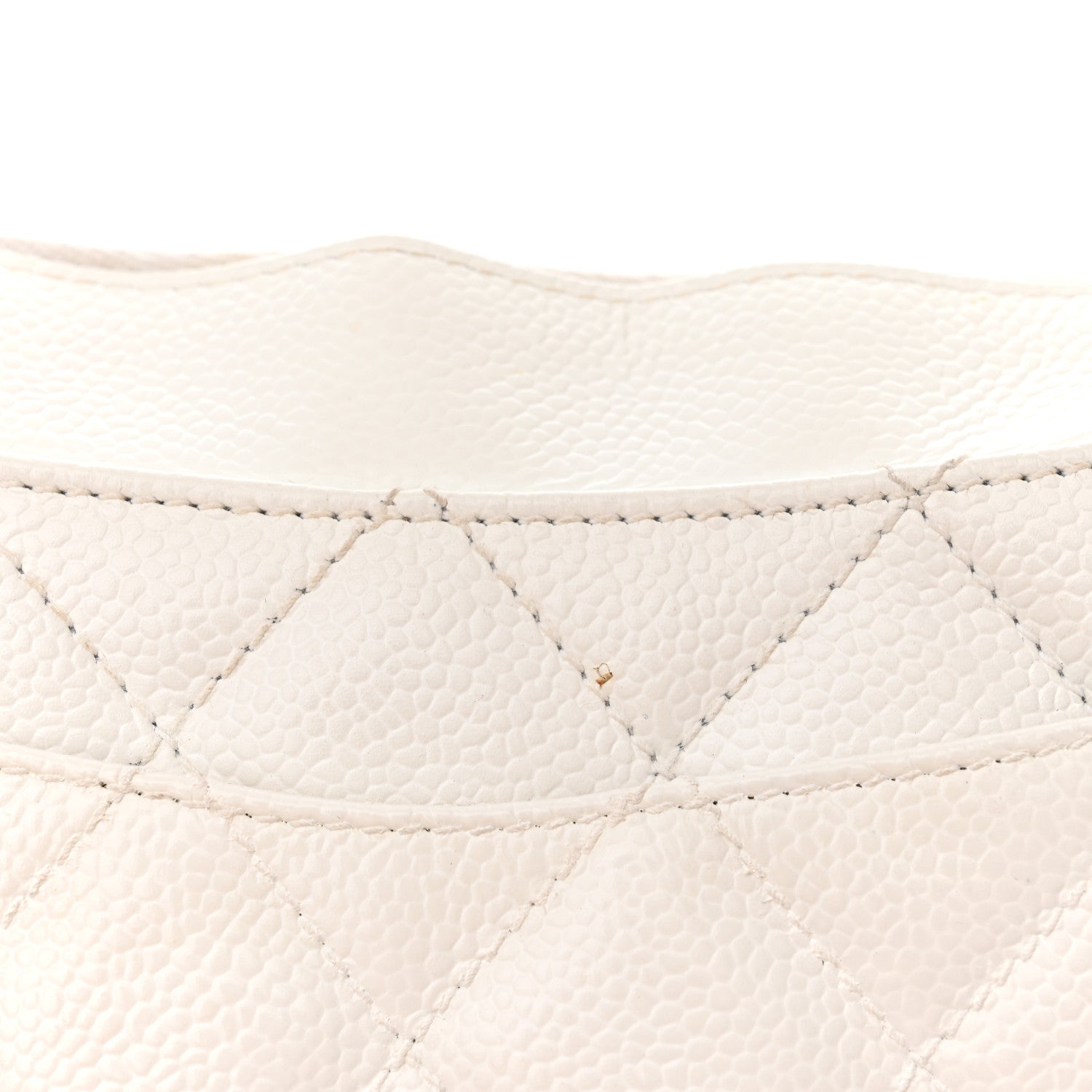 Chanel Caviar Quilted Hobo White 19 of 20