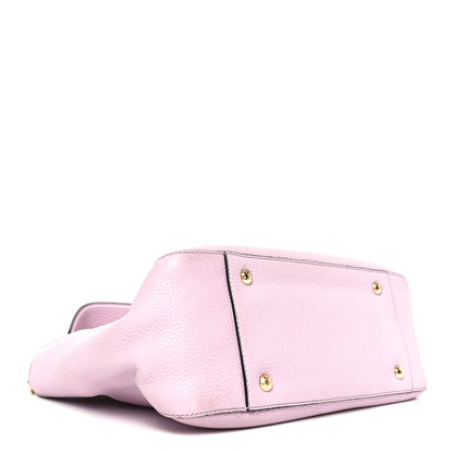 Fendi Cuoio Romano Selleria Small FF Tote Cipria 4 of 10