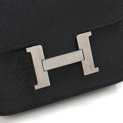 Hermes Epsom Constance Slim Wallet Black 8 of 8