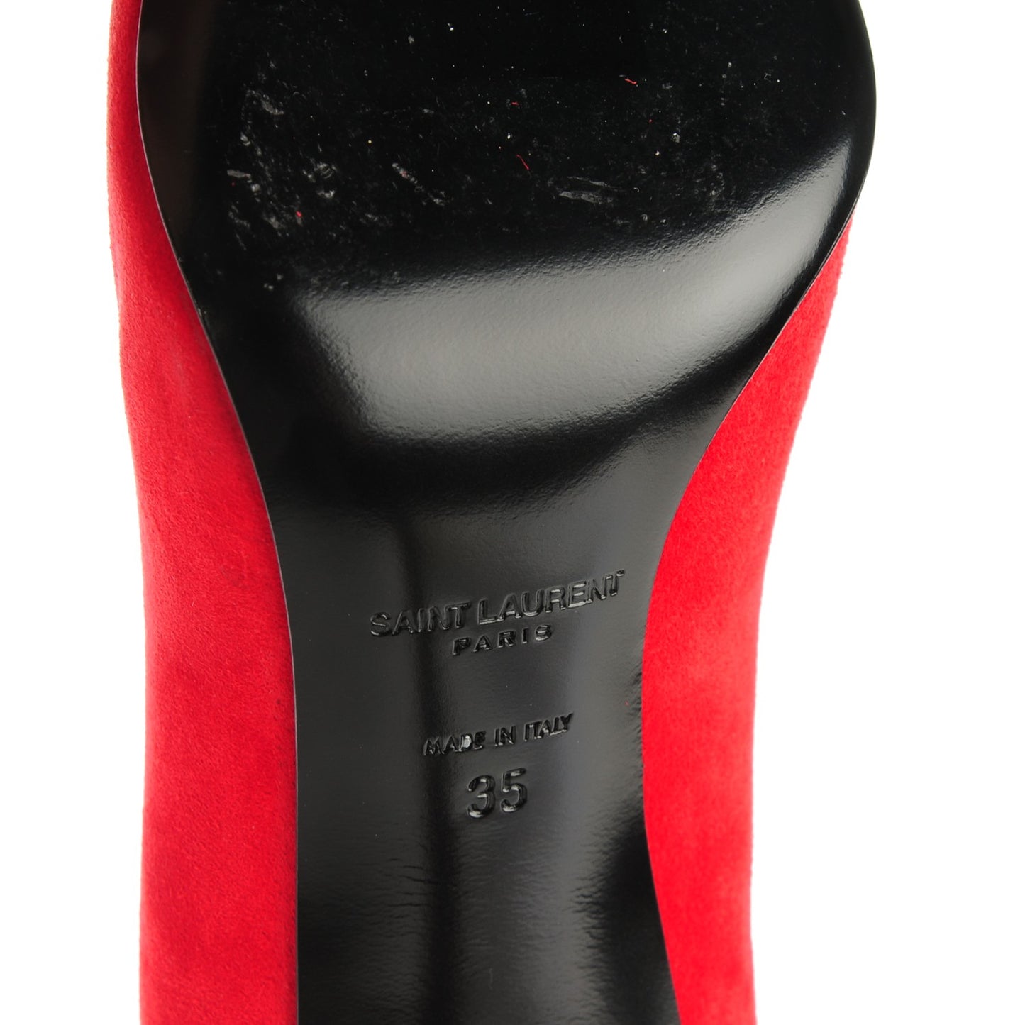 Kid Scamosciato Classic Paris 105 Skinny Pumps 35 New Red