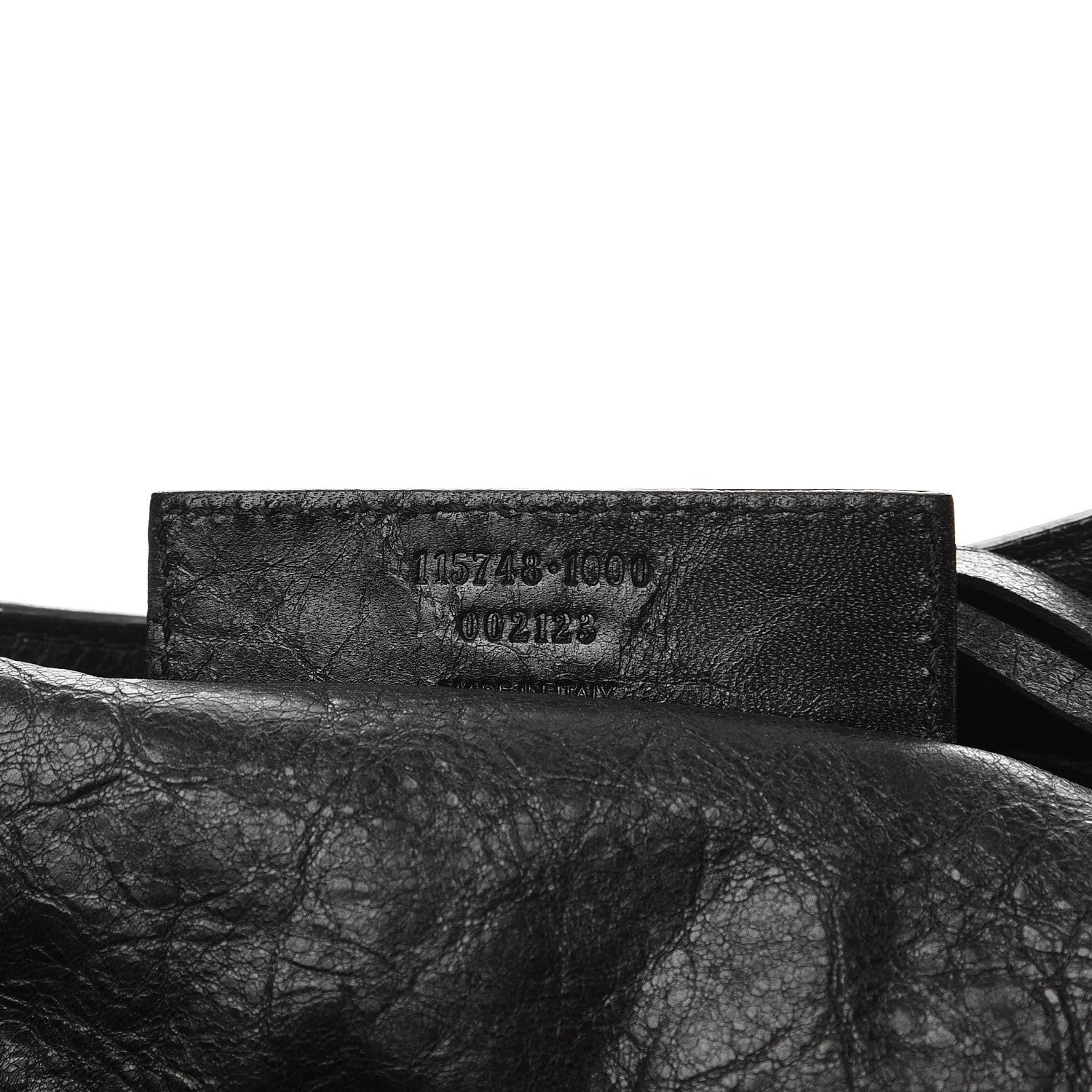 Balenciaga Agneau Classic Hardware Perforated Dot City Black 8 of 11