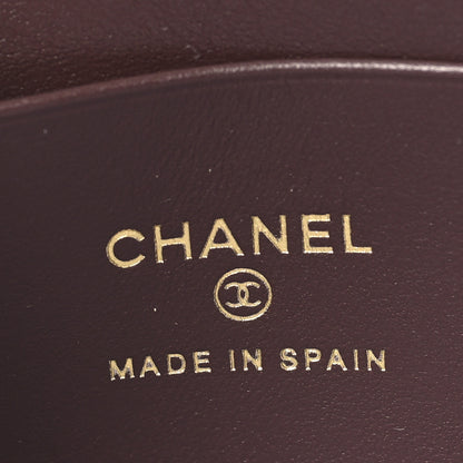 Chanel Caviar Quilted Zip Coin Purse Black 6 of 8