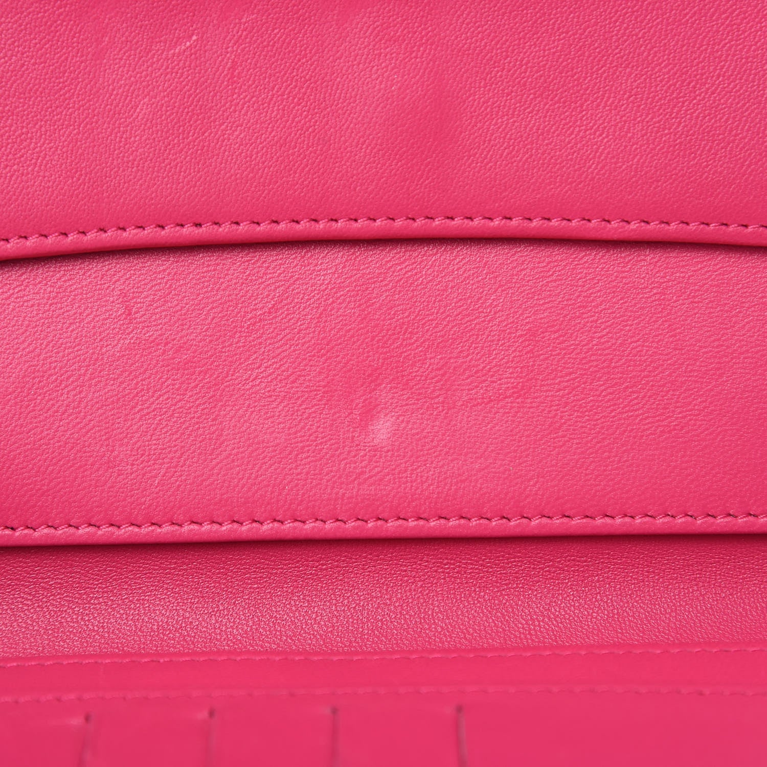 Chanel Lambskin Quilted Large Flap Wallet Pink 11 of 13