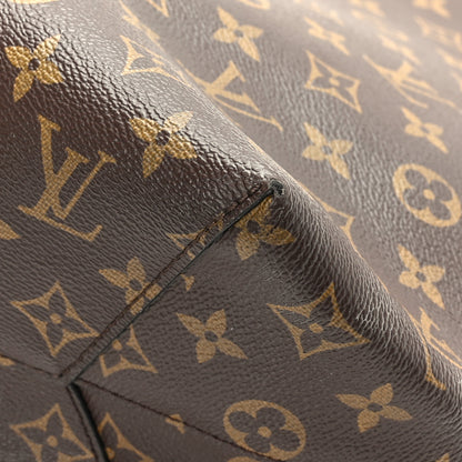 Louis Vuitton Monogram Flower Hobo Beige 8 of 11