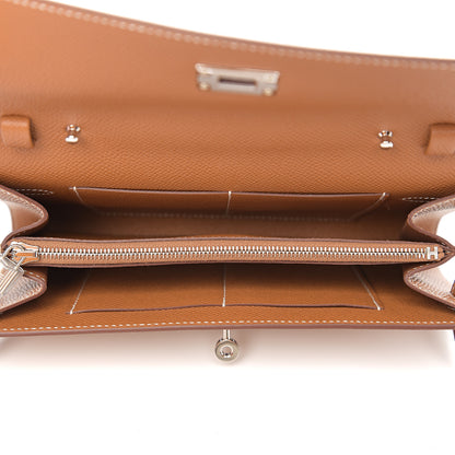 Hermes Epsom Kelly Wallet To Go Gold 4 of 8
