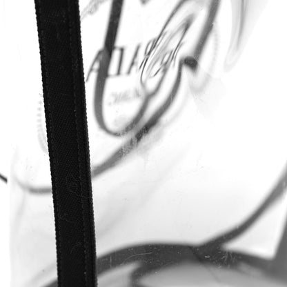 Prada Plexiglass Calfskin Small Shopper Tote Black 13 of 15