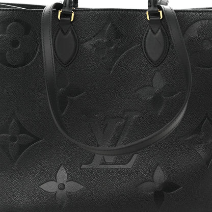 Louis Vuitton Empreinte Monogram Giant Onthego GM Black 7 of 9
