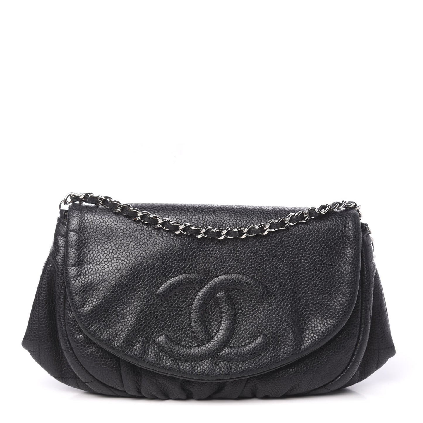 Caviar Half Moon Wallet On Chain WOC Black