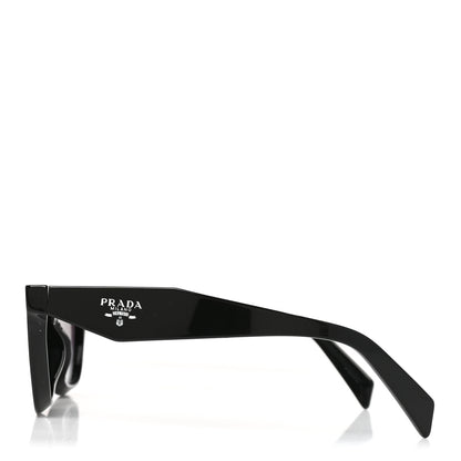 Prada Acetate Square Sunglasses SPR C07 Black 3 of 7