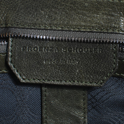 Proenza Schouler Lambskin PS1 Large Satchel Military 7 of 8