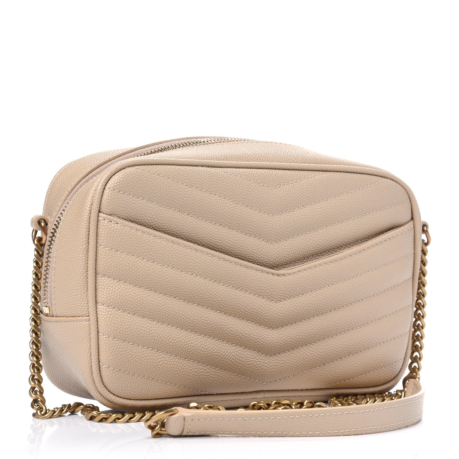 Saint Laurent Grain De Poudre Matelasse Monogram Mini Lou Camera Bag New Powder 2 of 5