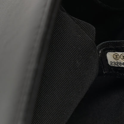 Chanel Lambskin Quilted Medium Boy Flap Black 7 of 17
